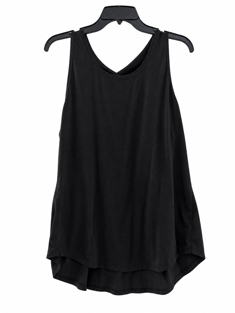 Athleta Black Open Back Crossover Tank Fall 2017